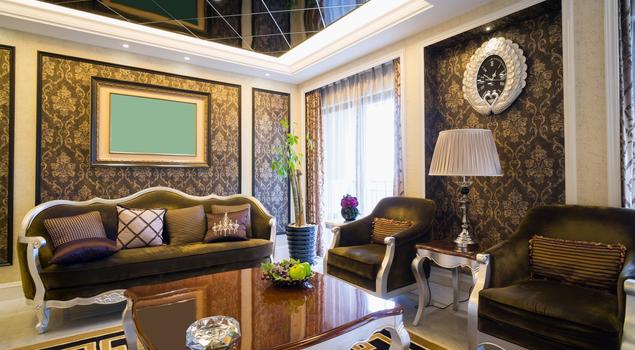 Salon w stylu glamour, czyli barokowy przepych we wnętrzu